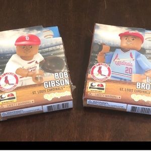 Bob Gibson and Stan Musial Legos